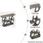 Table d'entrée stable, console, canapé, table d'appoint-915020754