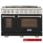 48 in. 6.7 cu. ft. Natural Gas Range Two Ovens in Olive Green with True Simmer Burners-1592471064-1592471066