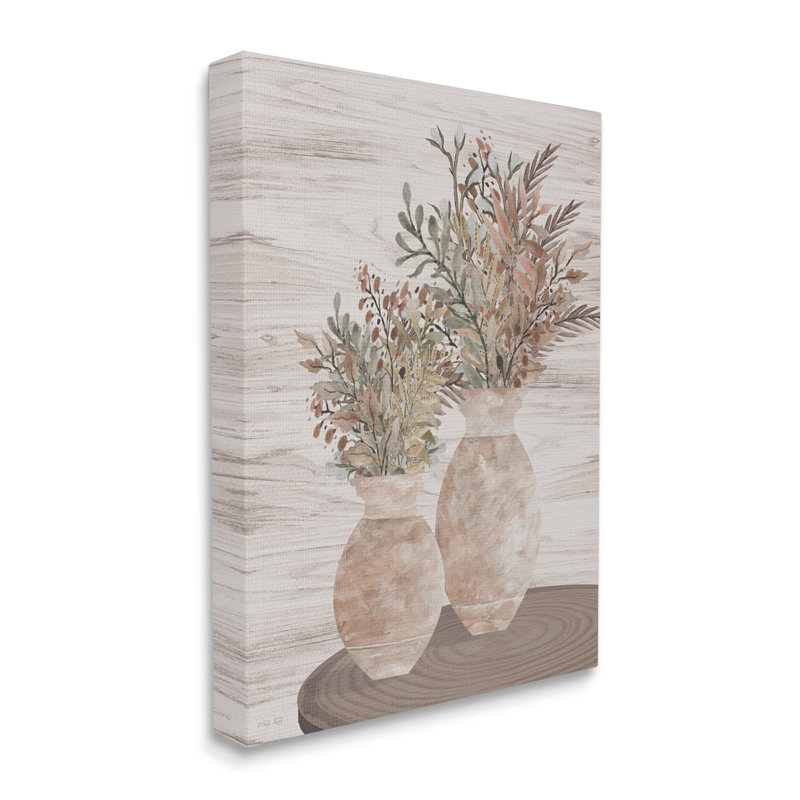 «Modern Farmhouse Blooms On Canvas» par Cindy Jacobs, reproduction, H 20 po x l 16 po x P 1,5 po