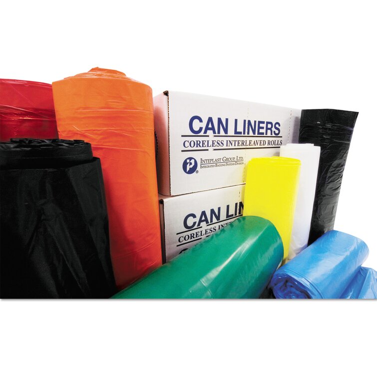 Inteplast Group 33 Gallons Resin Recycling Bags - 500 Count