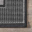 Tapis d'intérieur / extérieur gris tissé à la machine Mcelfresh-32784890