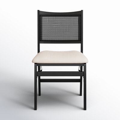 Donner Foldable Cane Back Dining Chair