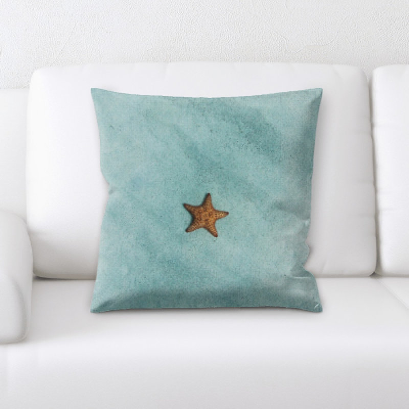 Microsuede Throw Pillow