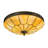 Macalla Glass Flush Mount