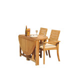 Algrave Outdoor 3 - Piece Teak Dining Set