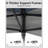 12x12 Canopy Tent, Pop Up Gazebo with Mosquito Netting, Outdoor Gazebo with 4 Sandbags & Wheeled Bag, pop up Canopy for Backyard & Patio Furniture, Patio, Deck-112248029