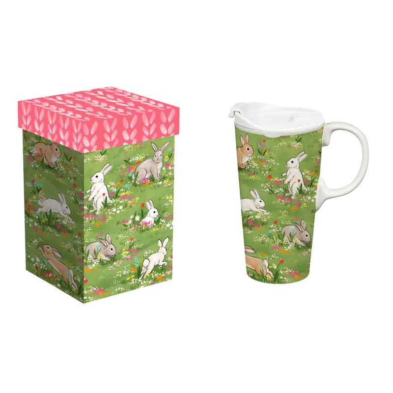 Coffret cadeau en céramique 17 oz Bunny