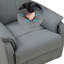 Fauteuil inclinable manuel et pivotant de 31,9 po Curstyn-1522483123