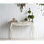Console 46 po x 16,5 po x 30 po Slimline Whitewash, pour couloir, salon, chambre à coucher