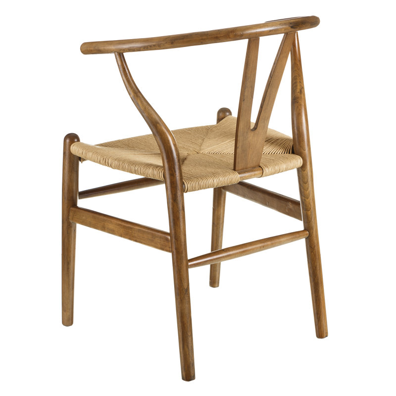Dunston 45.5cm H Solid Wood Slat Back Side Chair