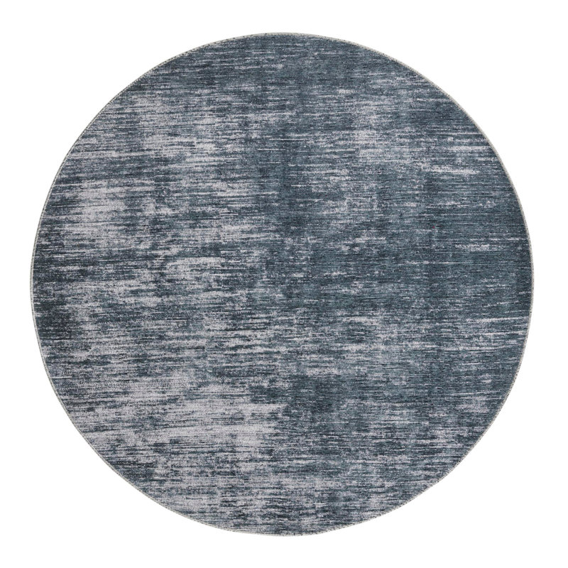 Monsour Chenille Indoor Rug, Round 5'