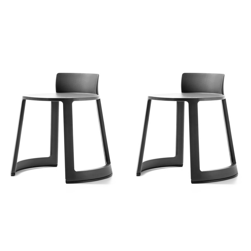 Tabouret Revo, Gris anthracite