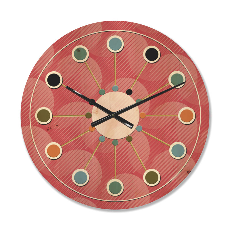 Horloge murale Coral, Moyenne