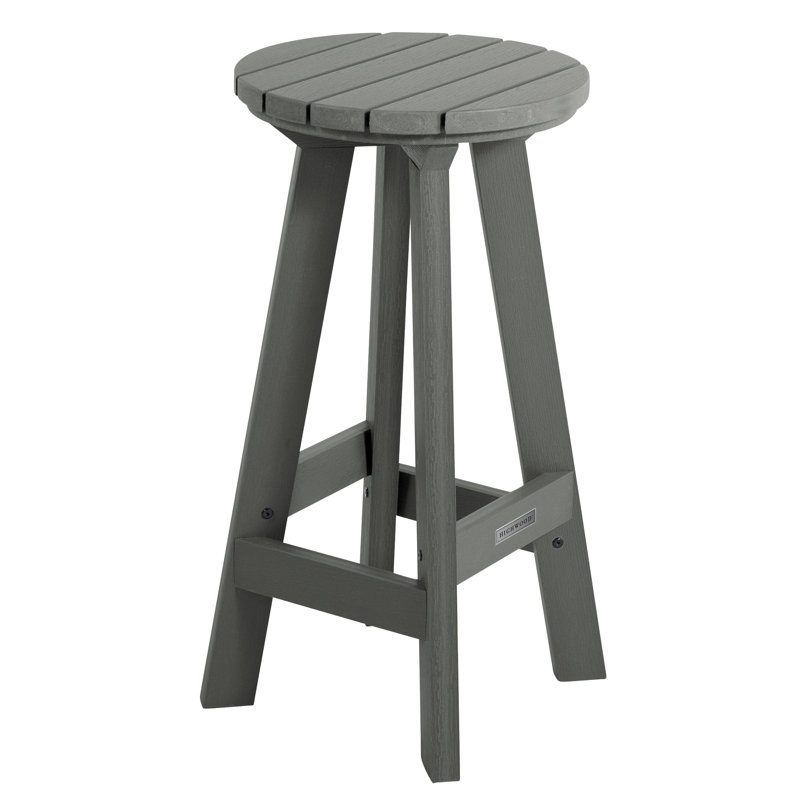 Tabouret de bar 15 po Preister, Teck côtier