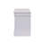 2 Drawers Solid Pine Nightstand in White Finish