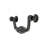 Drawer Wrought Iron Bail 4 1/8" Center to Center Drop Handle