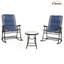 Ensemble de conversation à assise profonde et coussins 3 pièces
