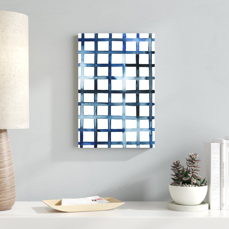 Motif d'aquarelle II, H 18 po x l 12 po x P 1,25 po