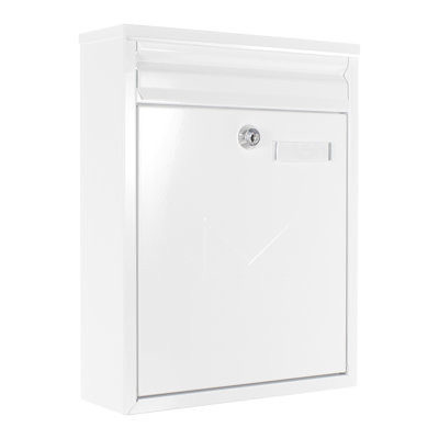 Truvy Steel Wall Mounted Letter Box