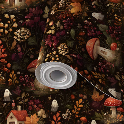 Papier autocollant auto-adhésif et amovible Halloween
