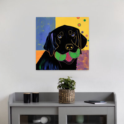 Baller contemporain, art canin