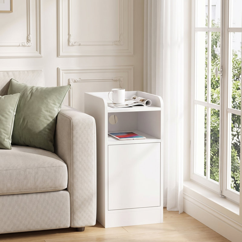 Solid Wood Square Accent Cabinet