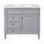 Meuble-lavabo 36 po avec lavabo supérieur-429269327