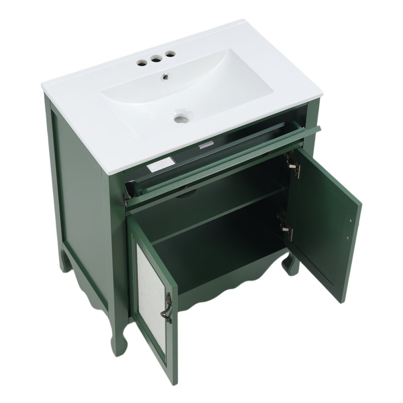 Meuble-lavabo moderne 30 pouces