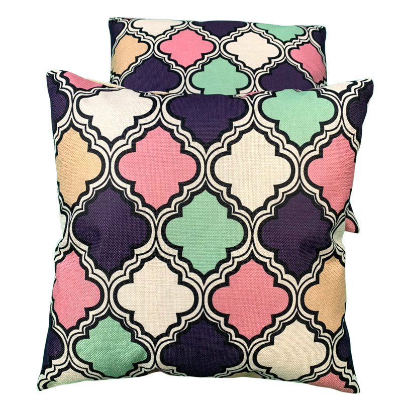Auraya Chevron Square Cushion