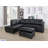 Sweetgrove Faux Leather L-Shaped Sectional-698835877-698835876