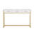 Huddleston Martha Stewart 3 Drawer Home Office Desk with Metal Frame and Hardware-90847902