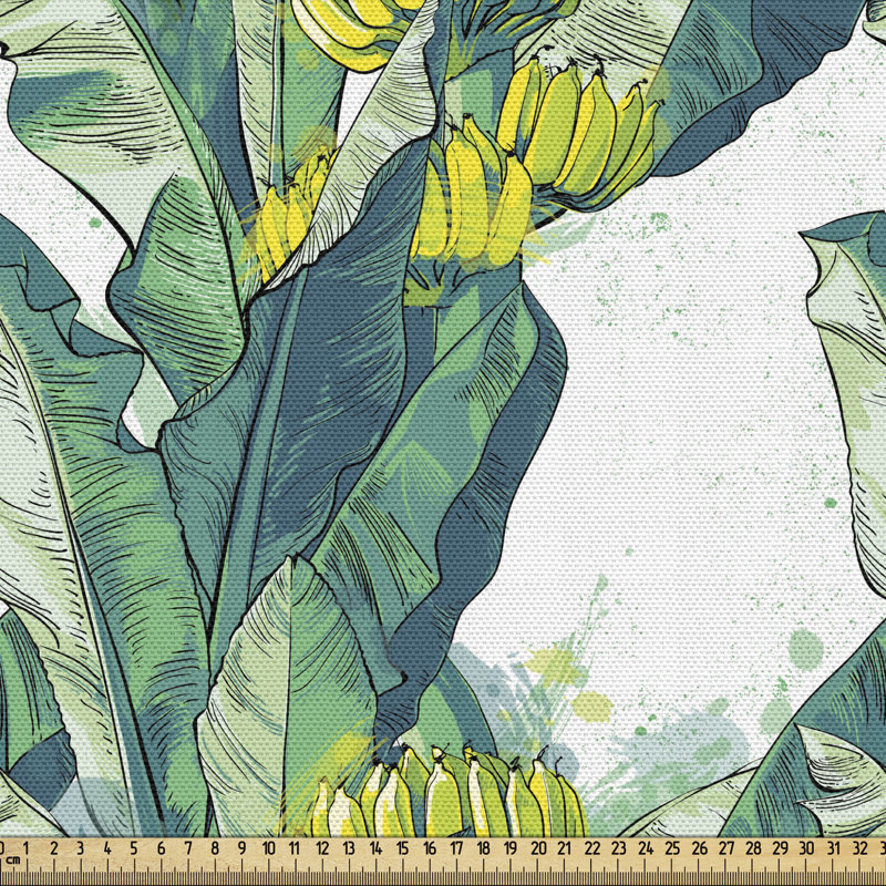 Tissu tropical, l 58 po x L 108 po