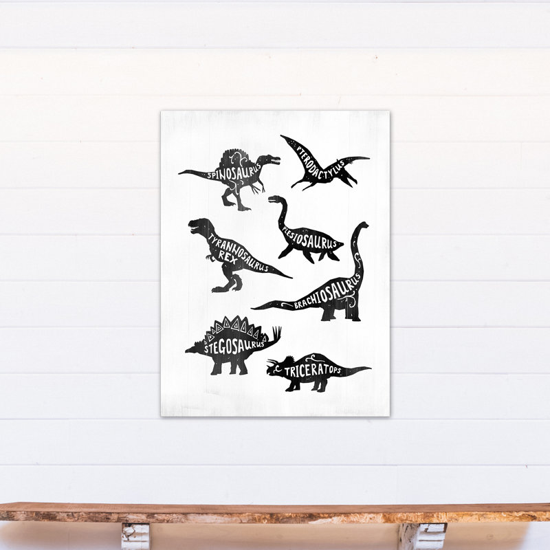 Art sur toile dinosaurs Manigault, H 40 po x l 30 po x P 1,25 po