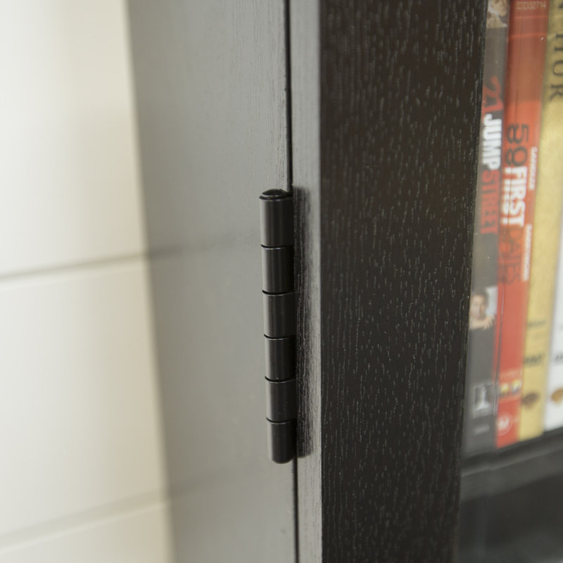 104cm H x 46cm W Standard Bookcase, Textured Black