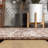 Haggerty Vintage Filigree Textured Weave Taupe/Espresso Indoor/Outdoor Rug-819177893