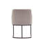 Fauteuil en cuir gris clair Serena Serena-91028796