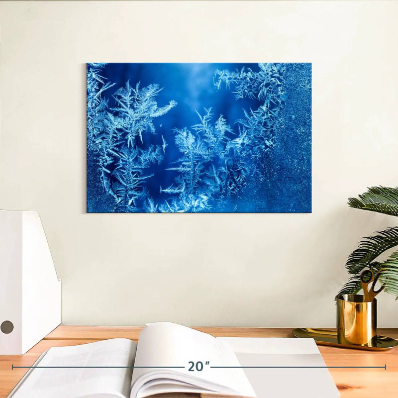 Alvord Winter Frost Forms, H 8 po x l 12 po