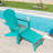 Calaway Outdoor Adirondack Chair With Ottoman-475402704