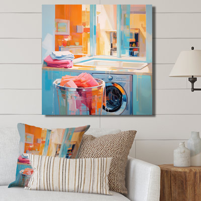 Blanchisserie, "Abstract Reflections I" sur toile