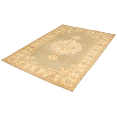 Ariock One-of-a-Kind 10'2" X 14' 2010s Wool Area Rug in