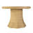 Lacie 42 in. W Round Rattan Dining Table with Glass Top