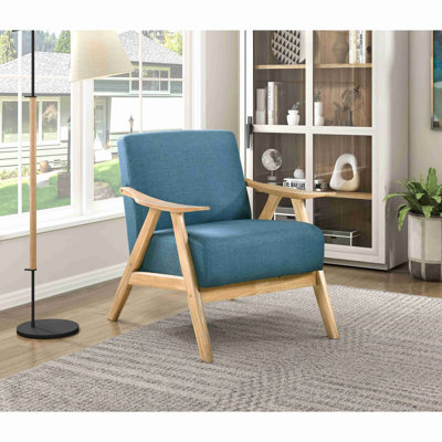 Siège et dossier rembourrés en tissu d'hévéa massif Modern Home Furniture