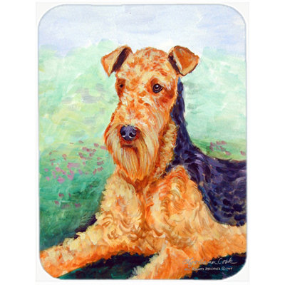 East Urban Home Airedale Glass Cutting Board
