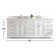Zoila 84'' Double Bathroom Vanity with Quartz Top