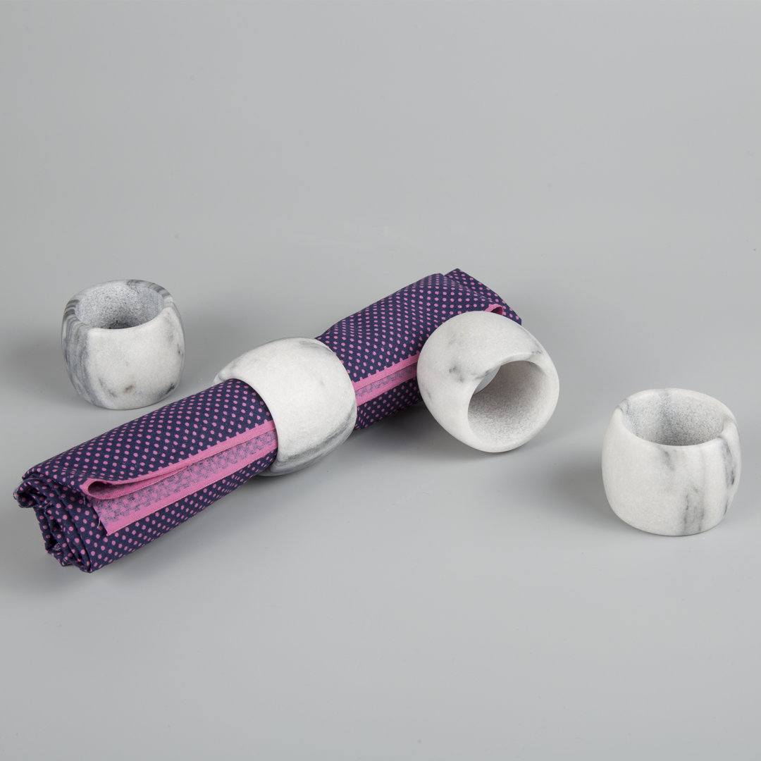 Marble Napkin Ring (Set of 4) Corrigan Studio®