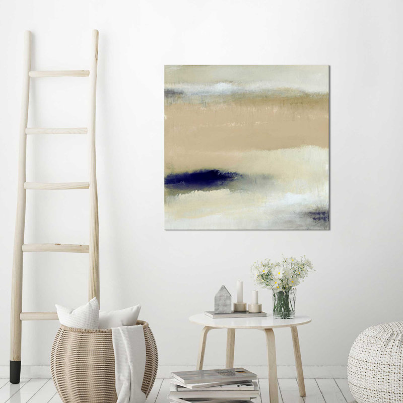 «Night Comes Through I», reproduction de peinture acrylique, H 18 po x l 18 po x P 1 po, Toile tendue
