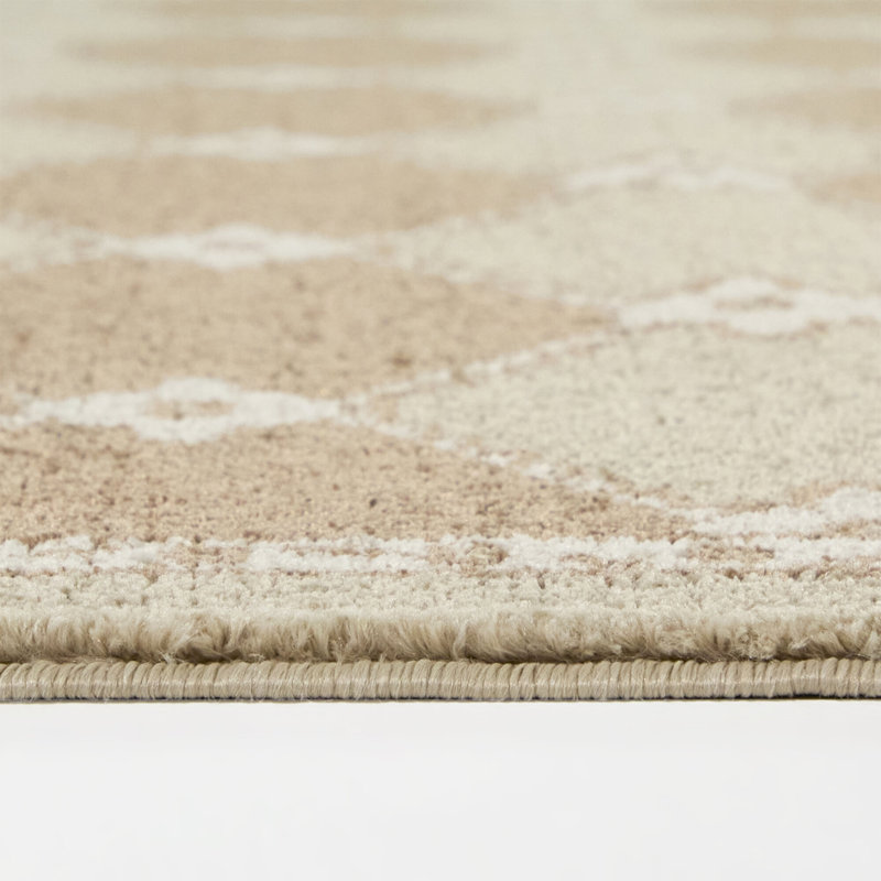 Tapis brun clair Badian, 5'3" x 7'