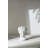 Greek Style Cement Head Planter - Indoor Outdoor Home Garden Decor, D7" X 11"