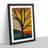 Abstract Tree No.3 - Single Picture Frame Print-1194456586-1194456581