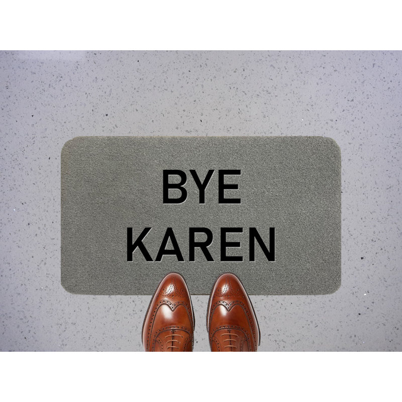 Aneurin Non-Slip No Pattern Doormat